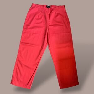 Riveted by Lee - High waisted Cropped wide legged Pants - Size 8M - Coral Pink
